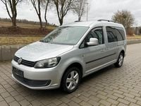 Gebraucht VW Caddy Maxi 102 PS (75 kW) 2012 Silber Van / Kleinbus