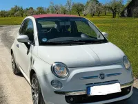 Używany Fiat 500C 86 KM (63 kW) 2012 Biały Kabriolet