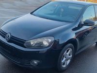 Gebraucht VW Golf VI Trendline 80 PS (58 kW) 2011 Schwarz Kleinwagen