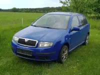 Brugt Skoda Fabia Ambiente 54 HK (39 kW) 2006 Blå Sedan