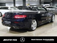 Second-hand Mercedes C220 AMG 170 CP (125 kW) 2018 Albastru Cabrio