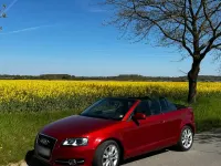 Second-hand Audi Cabriolet 140 CP (102 kW) 2011 Roșu Cabrio