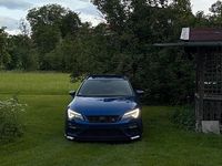 Usata Seat Leon 180 CV (132 kW) 2017 Blu Station wagon