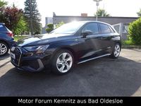 Gebraucht Audi A3 S-Line 110 PS (80 kW) 2024 Schwarz Limousine