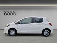 Gebraucht Toyota Yaris Basis 69 PS (50 kW) 2016 Weiß Kleinwagen