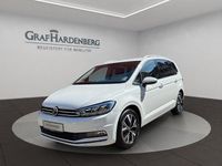 Gebraucht VW Touran Highline 150 PS (110 kW) 2022 Weiß Van / Kleinbus