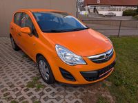 Gebraucht Opel Corsa Edition 69 PS (50 kW) 2012 Orange Kleinwagen