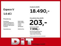 Gebraucht Renault Espace LIMITED 131 PS (96 kW) 2018 Gletscherweiss Van / Kleinbus