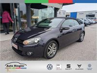 Gebraucht VW Golf Cabriolet Comfortline 160 PS (117 kW) 2012 Dark purple metallic Cabrio