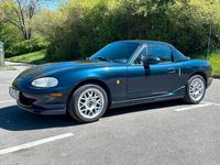 Second-hand Mazda MX5 140 CP (102 kW) 1999 Albastru Cabrio