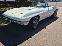 Gebraucht Corvette C2 349 PS (256 kW) 1966 Weiß Cabrio