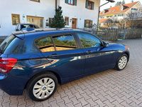 Gebraucht BMW 114 102 PS (75 kW) 2012 Blau Kleinwagen
