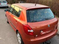Gebraucht Skoda Fabia 60 PS (44 kW) 2008 Orange Limousine