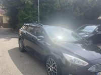 Brugt Ford Focus Titanium 150 HK (110 kW) 2018 Sort Stationcar