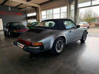 Gebraucht Porsche 911 Carrera Cabriolet 218 PS (160 kW) 1988 Blau Cabrio