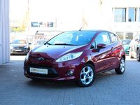 Gebraucht Ford Fiesta Titanium 82 PS (60 kW) 2011 Rot Kleinwagen