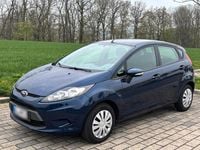 Gebraucht Ford Fiesta 82 PS (60 kW) 2011 Blau Kleinwagen