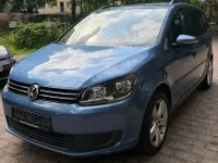 Gebraucht VW Touran Trendline 105 PS (77 kW) 2011 Blau Van / Kleinbus