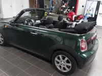 Gebraucht Mini One Cabriolet 98 PS (72 kW) 2011 Grün Cabrio