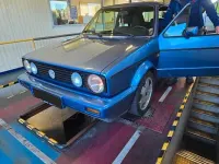 Gebraucht VW Golf Cabriolet 90 PS (66 kW) 1993 Blau Cabrio
