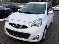 Gebraucht Nissan Micra Acenta 80 PS (58 kW) 2016 Weiß Kleinwagen