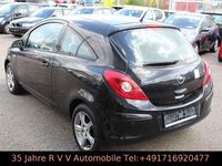 Gebraucht Opel Corsa Edition 80 PS (58 kW) 2008 Schwarz Kleinwagen