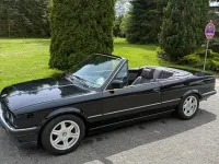 Gebraucht BMW 320 Cabriolet Basis 129 PS (94 kW) 1987 Schwarz Cabrio