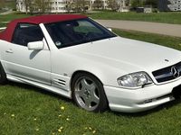 Gebraucht Mercedes SL500 320 PS (235 kW) 1997 Weiß Cabrio