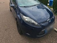 Gebraucht Ford Fiesta 60 PS (44 kW) 2009 Blau Kleinwagen