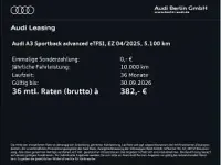 Gebraucht Audi A3 e-tron 204 PS (150 kW) 2025 Schwarz (mythosschwarz metallic) Kleinwagen