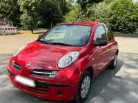 Gebraucht Nissan Micra 65 PS (47 kW) 2006 Rot Kleinwagen