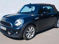 Brugt Mini Cooper S Cabriolet 184 HK (135 kW) 2013 Blå Cabriolet