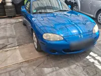 Gebraucht Mazda MX5 110 PS (80 kW) 2002 Blau Cabrio