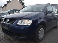 Gebraucht VW Touran Trendline 116 PS (85 kW) 2005 Blau Van / Kleinbus