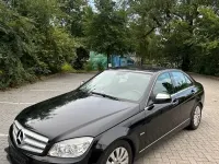 Gebraucht Mercedes C200 2007 Schwarz Limousine