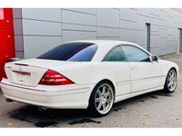 gebraucht Mercedes CL500 CL 500weiß/Leder schwarz, Vollausstattung