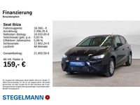 Gebraucht Seat Ibiza Style 116 PS (85 kW) 2024 Midnight schwarz metallic Kleinwagen