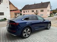Gebraucht Audi e-tron Sportback S-Line 230 kW (313 PS) 2020 Blau SUV