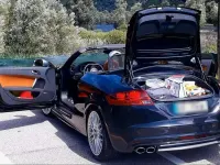 Gebraucht Audi TT Roadster Ambiente 272 PS (200 kW) 2008 Schwarz Cabrio