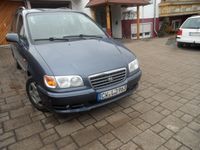 Gebraucht Hyundai Trajet GLS 113 PS (83 kW) 2002 Blau metallic Van / Kleinbus