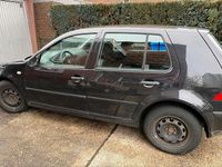 Gebraucht VW Golf IV 2002 Schwarz Kleinwagen