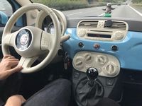 Gebraucht Fiat 500 Lounge 69 PS (50 kW) 2011 Blau Kleinwagen