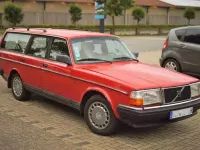 Gebraucht Volvo 245 116 PS (85 kW) 1991 Rot Kombi