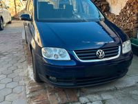 Gebraucht VW Touran 105 PS (77 kW) 2005 Blau Van / Kleinbus