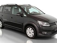 Gebraucht VW Touran Cross 140 PS (102 kW) 2014 Schwarz Van / Kleinbus
