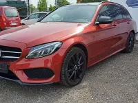 Gebraucht Mercedes C250 AMG 204 PS (150 kW) 2017 Rot Limousine