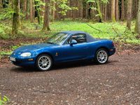 Gebraucht Mazda MX5 140 PS (102 kW) 1999 Blau Cabrio