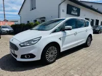 Gebraucht Ford S-MAX Titanium 150 PS (110 kW) 2018 Weiß Van / Kleinbus