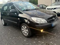 Gebraucht Hyundai Getz 67 PS (49 kW) 2008 Schwarz Kleinwagen