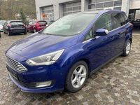 Gebraucht Ford Grand C-Max Titanium 150 PS (110 kW) 2016 Indicblau metallic Van / Kleinbus